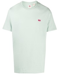 mintgrünes T-Shirt mit einem Rundhalsausschnitt von Levi's