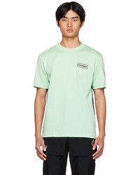 mintgrünes T-Shirt mit einem Rundhalsausschnitt von Li-Ning