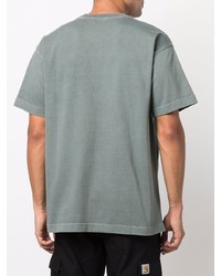 mintgrünes T-Shirt mit einem Rundhalsausschnitt von Carhartt WIP