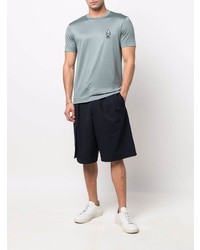 mintgrünes T-Shirt mit einem Rundhalsausschnitt von Emporio Armani