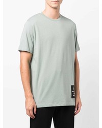 mintgrünes T-Shirt mit einem Rundhalsausschnitt von Karl Lagerfeld