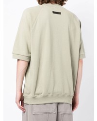 mintgrünes T-Shirt mit einem Rundhalsausschnitt von FEAR OF GOD ESSENTIALS