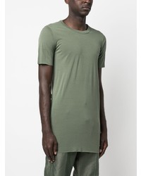 mintgrünes T-Shirt mit einem Rundhalsausschnitt von Rick Owens