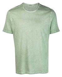 mintgrünes T-Shirt mit einem Rundhalsausschnitt von Majestic Filatures