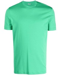 mintgrünes T-Shirt mit einem Rundhalsausschnitt von Malo