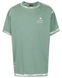 mintgrünes T-Shirt mit einem Rundhalsausschnitt von Mauna Kea