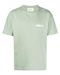 mintgrünes T-Shirt mit einem Rundhalsausschnitt von MOUTY