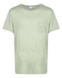 mintgrünes T-Shirt mit einem Rundhalsausschnitt von Onia