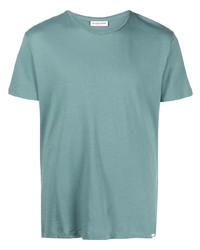 mintgrünes T-Shirt mit einem Rundhalsausschnitt von Orlebar Brown