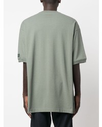 mintgrünes T-Shirt mit einem Rundhalsausschnitt von Y-3