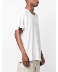 mintgrünes T-Shirt mit einem Rundhalsausschnitt von Greg Lauren