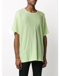 mintgrünes T-Shirt mit einem Rundhalsausschnitt von Laneus