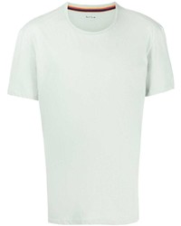 mintgrünes T-Shirt mit einem Rundhalsausschnitt von Paul Smith