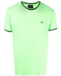 mintgrünes T-Shirt mit einem Rundhalsausschnitt von Peuterey