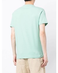 mintgrünes T-Shirt mit einem Rundhalsausschnitt von Polo Ralph Lauren