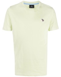 mintgrünes T-Shirt mit einem Rundhalsausschnitt von PS Paul Smith