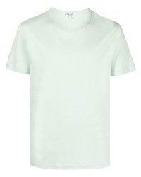 mintgrünes T-Shirt mit einem Rundhalsausschnitt von Ron Dorff