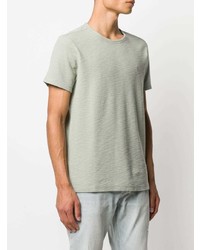 mintgrünes T-Shirt mit einem Rundhalsausschnitt von AllSaints