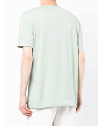 mintgrünes T-Shirt mit einem Rundhalsausschnitt von Paul Smith