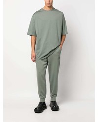 mintgrünes T-Shirt mit einem Rundhalsausschnitt von Y-3