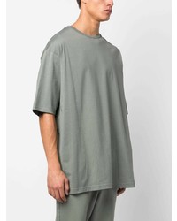 mintgrünes T-Shirt mit einem Rundhalsausschnitt von Y-3