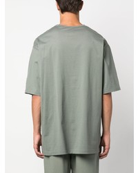 mintgrünes T-Shirt mit einem Rundhalsausschnitt von Y-3