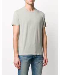 mintgrünes T-Shirt mit einem Rundhalsausschnitt von Tom Ford