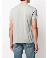 mintgrünes T-Shirt mit einem Rundhalsausschnitt von Tom Ford