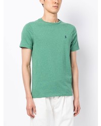 mintgrünes T-Shirt mit einem Rundhalsausschnitt von Polo Ralph Lauren