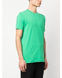 mintgrünes T-Shirt mit einem Rundhalsausschnitt von Malo