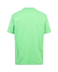 mintgrünes T-Shirt mit einem Rundhalsausschnitt von Supreme