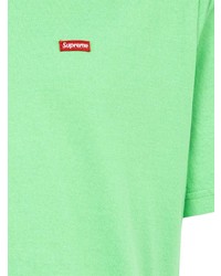 mintgrünes T-Shirt mit einem Rundhalsausschnitt von Supreme