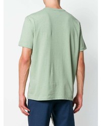 mintgrünes T-Shirt mit einem Rundhalsausschnitt von Champion