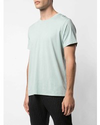 mintgrünes T-Shirt mit einem Rundhalsausschnitt von SAVE KHAKI UNITED