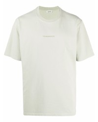mintgrünes T-Shirt mit einem Rundhalsausschnitt von Tom Wood