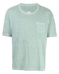 mintgrünes T-Shirt mit einem Rundhalsausschnitt von VISVIM