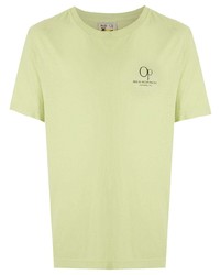 mintgrünes T-Shirt mit einem Rundhalsausschnitt von Àlg