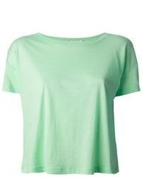 mintgrünes T-shirt