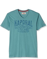 mintgrünes T-shirt von Kaporal