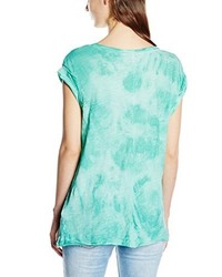 mintgrünes T-shirt von Replay