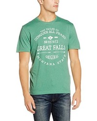 mintgrünes T-shirt von Tom Tailor