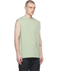 mintgrünes Trägershirt von John Elliott