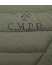 olivgrüne ärmellose Jacke von Camp David