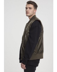 olivgrüne ärmellose Jacke von Urban Classics