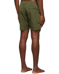 olivgrüne Badeshorts von True Tribe