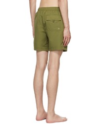 olivgrüne Badeshorts von Burberry