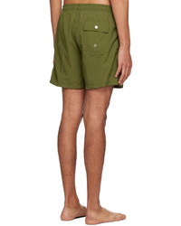 olivgrüne Badeshorts von Bather