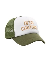 olivgrüne Baseballkappe von Deus Ex Machina