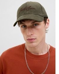 olivgrüne Baseballkappe von Jack & Jones