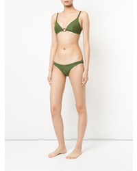 olivgrüne Bikinihose von Matteau